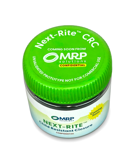Coming Soon... MRP's Next-Rite™ Child Resistant Closure